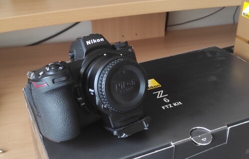 Nikon Z6 + FTZ adapter kit