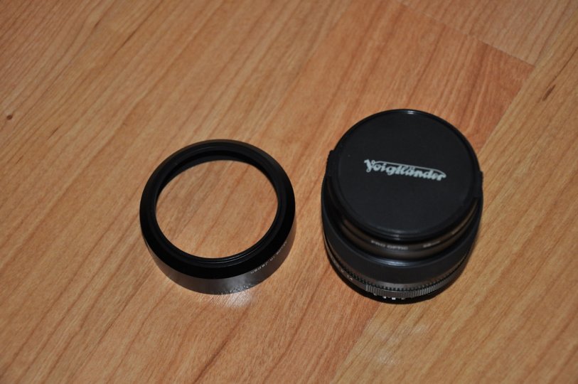 Voigtlander Nokton 58 mm f/1.4 SL II+UV filter