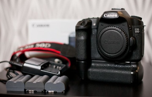 Canon 50D + 2 objektivy