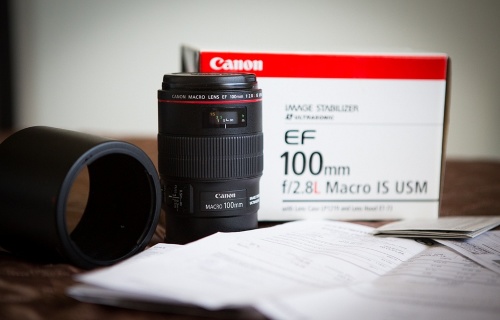 Makroobjektív Canon EF 100mm f 2.8 L IS