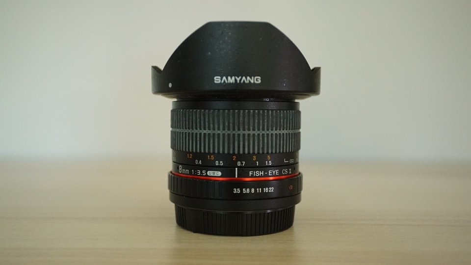 objektív samyang 8mm (fisheye) pre Sony