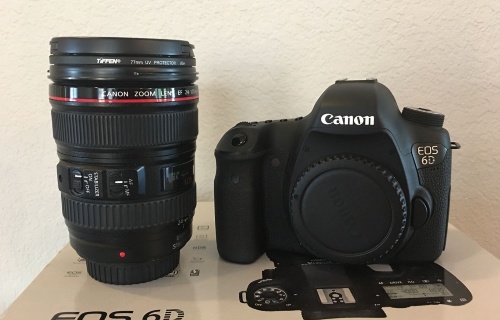 Canon EOS 6D + EF 24-105mm F4L IS USM Lens