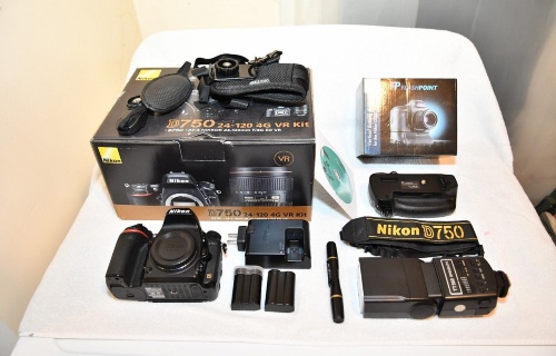 Nikon D750 + 24-120mm f/4G ED VR Lens