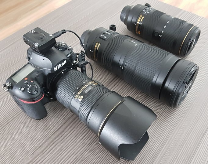 Nikon výbava