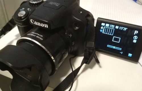 Predám ultrazoom Canon PowerShot SX50 HS - TOP STAV,50x,RAW