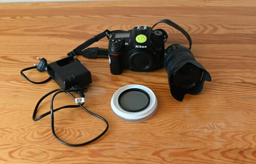 Nikon D7000 s objektívom Nikkor 16-85mm f3.5 - 5.6 a polarizačným filtrom Hoya HD